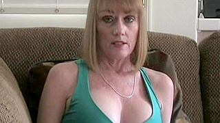 Sultry Cougar Deepthroats Long Throbbing Boner Until It Explodes with Cum
