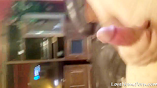 Blonde Cougar Gets Her Face Completely Covered in Hot Cum Load