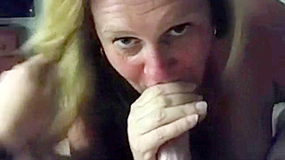 Horny Wife Gets Facialized After Deep Rimming and Sloppy Blowjob