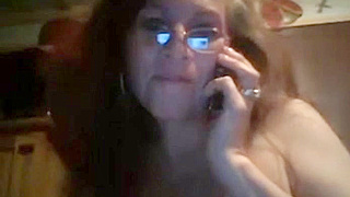 Old Granny Roxette Moans Loudly as Black Stud Licks Her Wet Pussy Clean