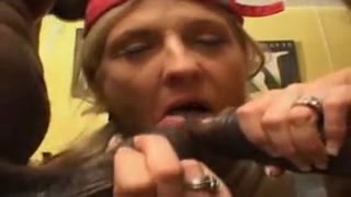 Granny's Wild Interracial Threesome: Busty Mature Babe Gets Banged Hard