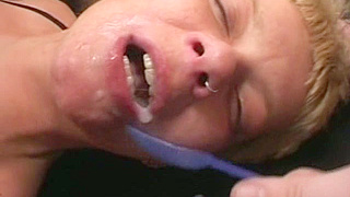 Big Natural TIts Mature Whore Gets a Big Messy Cumshot on Her Face