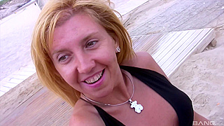 Hot Mature Blonde Eva Persson Gets Fucked Hard After Beach Pick-Up