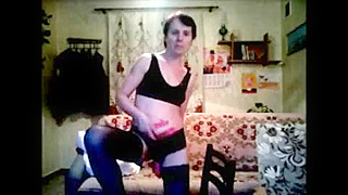 Old Whore Gets Off Hard, Sucking Dildo And Fucking Her Wet Cunt