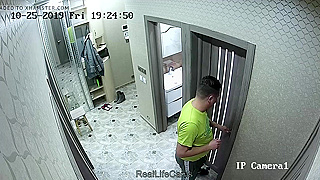 Canada. Granny flat where son fuck prostitute. Sound