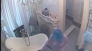 Two bathrooms, taking washroom