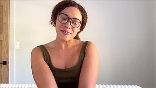 Ebony Step Sis Shyly Craves and Receives Intense Anal Training