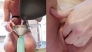 Busty Mature's Wild Squirting And Pissing Extravaganza Caught On Cam