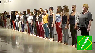 Wild Women's Bizarre Pee Pants Performance Caught on Camera