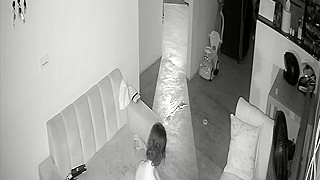Horny Colombian Couple Caught Fucking on Hidden IP Cam