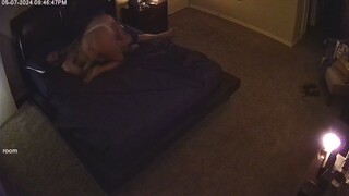 Hidden Cam Captures Horny Couple Fucking Hard in Secret #Caught on IP Cam