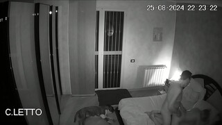 Italian Couple Caught Fucking on Hidden IP Cam in Steamy Encounter