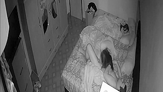 Hidden Cam Catches Uruguayan Couple Fucking Wildly on IP Cam