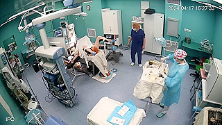 Caught Spying on Horny Girl in Hospital via Hidden Cam