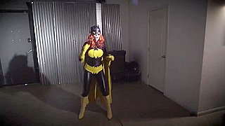 The Joker and Batgirl are going at it in this XXX comic book parody