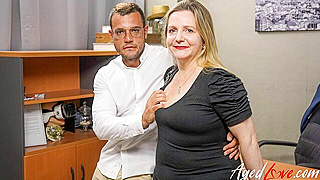 Sultry Old Nanny's Rough Blowjob Scene Heats Up The Room Instantly