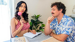 Horny Teen Kimora Quin Gets Hardcore Sex Education From Robby Apples' Big Cock