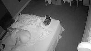 Voyeur Ip Cam Captures Busty American Milf Riding And Orgasming In 69