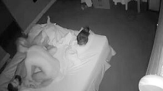 Voyeur Ip Cam Captures Busty American Milf Riding And Orgasming In 69