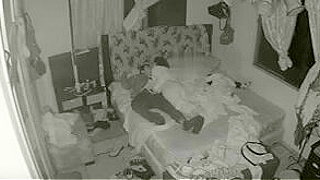 Spying Ip Cam Catches Horny Latin Parents Fucking Hard In Their Bed
