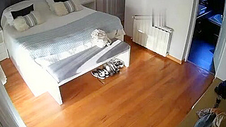 Spy Ipcam Catches Stunning British Milf Undressing And Getting Dressed