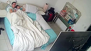 Hidden Spy Ipcam Catches Young Latin Guy Fucking A Mature Woman