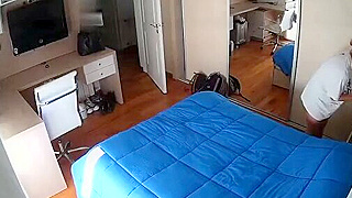 Voyeur Ip Cam Captures British Athletic Babe Getting Naked