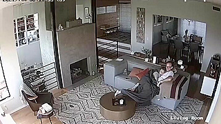 Spy Ipcam Captures Old British Man Roughly Fucking A Tight Young Asian Girl