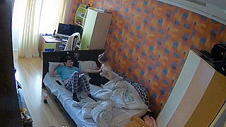 Spy Ipcam Exposed Wild Ukrainian Girl Gagging On Her Boyfriend's Hard Cock