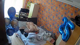 Spy Ipcam Exposed Naughty Ukrainian College Couple Fucking Hard In Bed