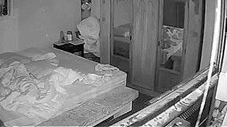 Spy Ipcam Captures Petite Latina Riding Her Boyfriend Hard And Fast