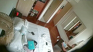 Spy Ipcam Catches Hot Latina Babe Masturbating And Talking Dirty