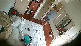Spy Ipcam Catches Hot Latina Babe Masturbating And Talking Dirty