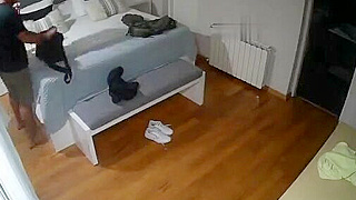 Peeping Ip Cam Reveals British Married Couple's Steamy Bedroom Sex Caught Live