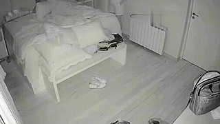 Peeping Ip Cam Reveals British Married Couple's Steamy Bedroom Sex Caught Live