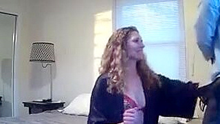 American Milf Caught Fucking Her Step Son's Hung Friend On Spy Cam