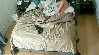 Hidden Spy Ipcam Captures Busty German Babe Furiously Fucking Her Wet Pussy With A Vibrator