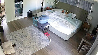 Voyeur Ip Cam Reveals Stunning Pregnant Babe Getting Eaten Out