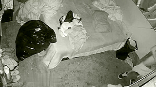 Spy Ipcam Reveals Horny Teen Couple's Hardcore Fucking In Bed