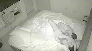 Spy Ipcam Captures Curvy Latina Babe Getting Groped While Sound Asleep