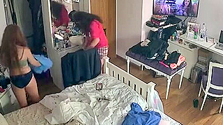 Voyeur Ip Cam Captures American College Girls Changing Panties In Secret