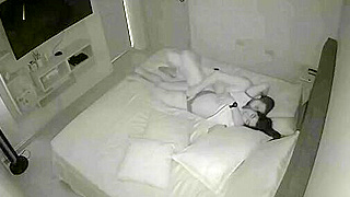 Caught On Hidden Ipcam - Latina Babe Masturbating While Sleeping