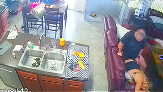 Spy Ipcam Records American Man Sneaking Fuck With His Sleeping Ex-Wife