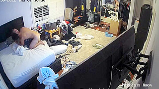Caught On Spy Cam - Wild American College Couple Fucking Hard In Bed