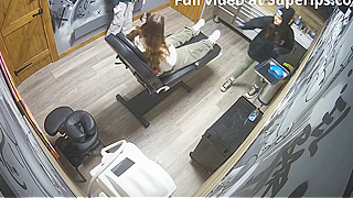 Blonde German Girl's Nipples Get Pierced On Hidden Spy Ipcam