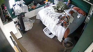 British Mom Caught By Spy Ipcam Masturbating To Porn In Steamy Hidden Video