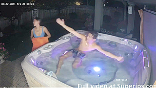 Caught On Hidden Cam - Horny College Students' Wild Jacuzzi Party