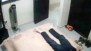 Spy Ipcam Exposed Blonde Latina Babe Getting Fucked Hard In Lingerie