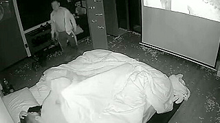 Cuckold Man Secretly Watches His Wife Get Fucked Hard And Deep On Hidden Ipcam