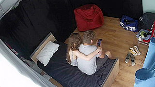 Naughty German Virgin Caught By Hidden Spy Ipcam Fucking With Her Boyfriend